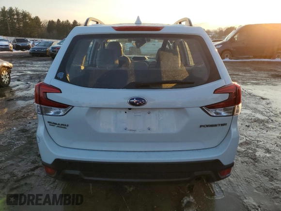 2021 Subaru Forester with VIN JF2SKADC4MH444763, listed as a Copart auction lot 42587325 with 72,668 mi miles and Salvage Title. Bid and sale history available at carsss.com. Image 6.