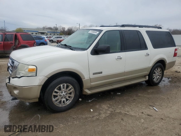 2008 Ford Expedition EL Eddie Bauer with VIN 1FMFK185X8LA69701, listed as a Copart auction lot 81690494 with 271,749 mi miles and Non Repairable. Bid and sale history available at carsss.com. Image 1.