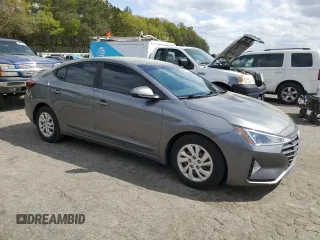 2019 Hyundai Elantra SE with VIN 5NPD74LF4KH497483, listed as a Copart auction lot 50927085 with 74,711 mi miles and Salvage Title. Bid and sale history available at DreamBid. Image 4.