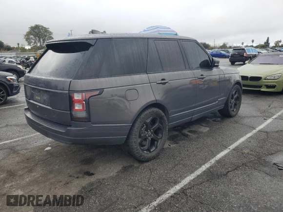 2017 Land Rover Range Rover HSE z VIN SALGS2FK0HA327820, wystawiony jako Copart lot #43335395 z przebiegiem 152 435 mil mil oraz Czysty tytuł • Clean title. Historia ofert i sprzedaży dostępna na DreamBid. Obrazek 3.
