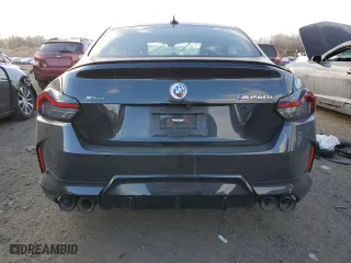 2022 BMW 2 Series M240i xDrive with VIN 3MW53CM04N8C78600, listed as a Copart auction lot 88355955 with 0 mi miles and Salvage Title. Bid and sale history available at carsss.com. Image 6.