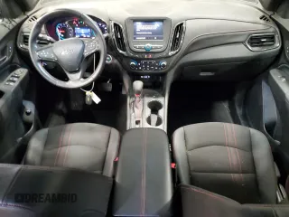 2022 Chevrolet Equinox RS with VIN 3GNAXWEV5NS186231, listed as a Copart auction lot 55881605 with 21,840 mi miles and Salvage title. Bid and sale history available at DreamBid. Image 8.