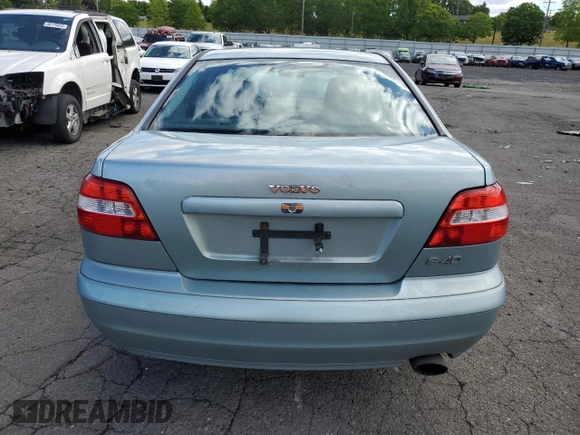 2003 Volvo S40 with VIN YV1VS295X3F949545, listed as a Copart auction lot 56421374 with 123,142 mi miles and Salvage Title. Bid and sale history available at carsss.com. Image 6.