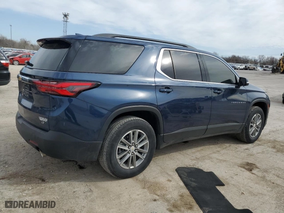 2023 Chevrolet Traverse LT Cloth with VIN 1GNERGKW2PJ129228, listed as a Copart auction lot 48588835 with 40,724 mi miles and Salvage Title. Bid and sale history available at carsss.com. Image 3.