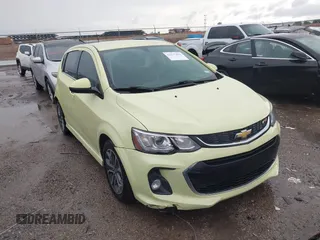 2017 Chevrolet Sonic LT with VIN 1G1JD6SH6H4138024, listed as a IAAI auction lot 42177696 with 65,050 mi miles and . Bid and sale history available at DreamBid. Image 1.