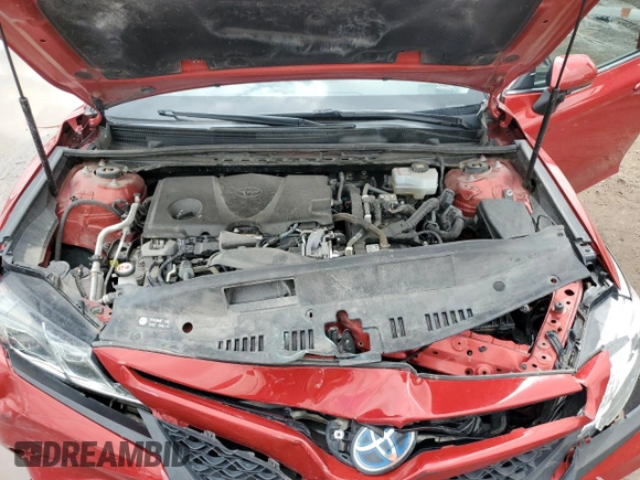 2019 Toyota Camry Hybrid LE z VIN 4T1B21HK6KU012093, wystawiony jako Copart lot #58388245 z przebiegiem 87 368 mil mil oraz Szkoda całkowita • Salvage title. Historia ofert i sprzedaży dostępna na DreamBid. Obrazek 11.