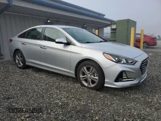 2018 Hyundai Sonata Sport Plus with VIN 5NPE34AF6JH626924, listed as a Copart auction lot 84609274 with 47,750 mi miles and Salvage Title. Bid and sale history available at carsss.com. Image 4.