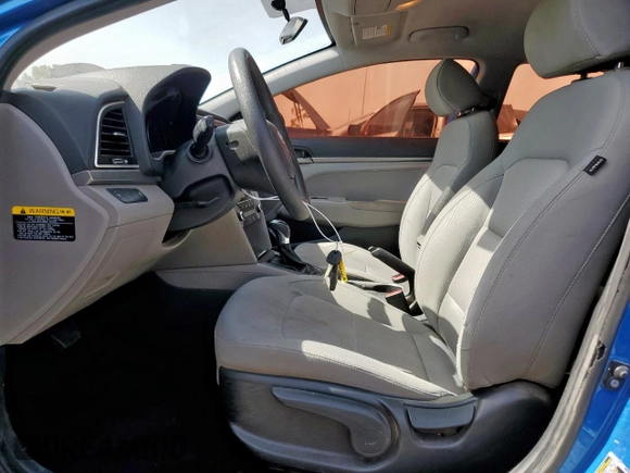 2017 Hyundai Elantra SE with VIN KMHD74LF8HU091460, listed as a Copart auction lot 59141945 with 198,679 mi miles and Clean title. Bid and sale history available at DreamBid. Image 7.
