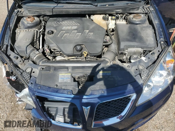 2009 Pontiac G6 1SB with VIN 1G2ZJ57K694272894, listed as a Copart auction lot 63006935 with 125,640 mi miles and Clean title. Bid and sale history available at DreamBid. Image 11.