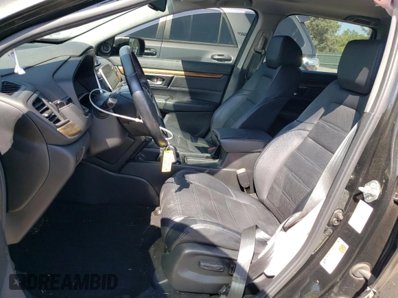 2018 Honda CR-V EX-L with VIN 7FARW2H80JE009798, listed as a Copart auction lot 54472435 with 60,105 mi miles and Salvage Title. Bid and sale history available at carsss.com. Image 7.