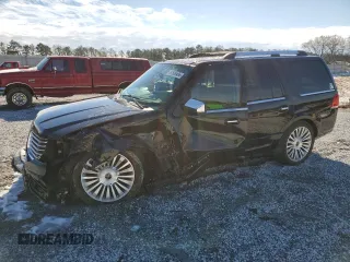 2015 Lincoln Navigator z VIN 5LMJJ2HT4FEJ09139, wystawiony jako Copart lot #87928495 z przebiegiem 140 924 mil mil oraz Szkoda całkowita • Salvage title. Historia ofert i sprzedaży dostępna na DreamBid. Obrazek 1.