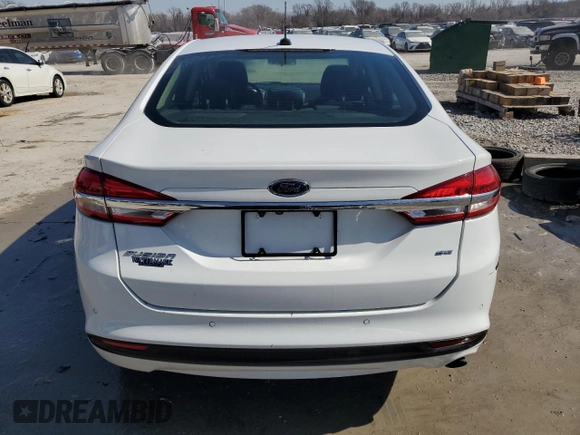 2017 Ford Fusion SE with VIN 3FA6P0H74HR356010, listed as a Copart auction lot 47547815 with 191,627 mi miles and Salvage Title. Bid and sale history available at DreamBid. Image 6.