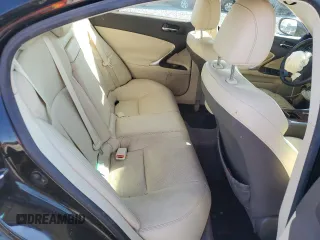 2010 Lexus IS 250 with VIN JTHBF5C24A5112417, listed as a Copart auction lot 47181265 with 158,662 mi miles and Salvage Title. Bid and sale history available at DreamBid. Image 10.