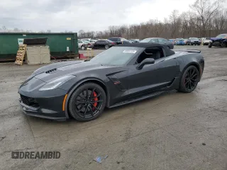2019 Chevrolet Corvette Grand Sport 2LT with VIN 1G1YY3D76K5111879, listed as a Copart auction lot 50864125 with 28,245 mi miles and Salvage Title. Bid and sale history available at carsss.com. Image 1.