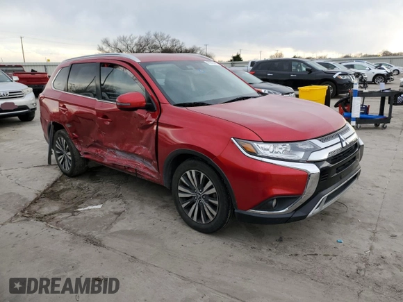 2020 Mitsubishi Outlander ES z VIN JA4AZ3A33LZ025571, wystawiony jako Copart lot #48955385 z przebiegiem 138 186 mil mil oraz Szkoda całkowita • Salvage title. Historia ofert i sprzedaży dostępna na DreamBid. Obrazek 4.