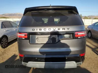 2017 Land Rover Discovery HSE Luxury with VIN SALRHBBV0HA023328, listed as a Copart auction lot 76564334 with 56,693 mi miles and Salvage Title. Bid and sale history available at carsss.com. Image 6.