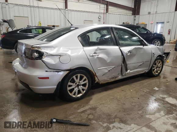 2008 Mazda 3 i Touring with VIN JM1BK32FX81818590, listed as a Copart auction lot 50948825 with 317,944 mi miles and Non Repairable. Bid and sale history available at carsss.com. Image 3.