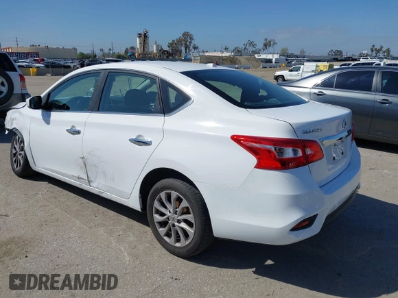 2019 Nissan Sentra SV with VIN 3N1AB7AP5KY449382, listed as a IAAI auction lot 41798021 with 76,302 mi miles and . Bid and sale history available at DreamBid. Image 3.