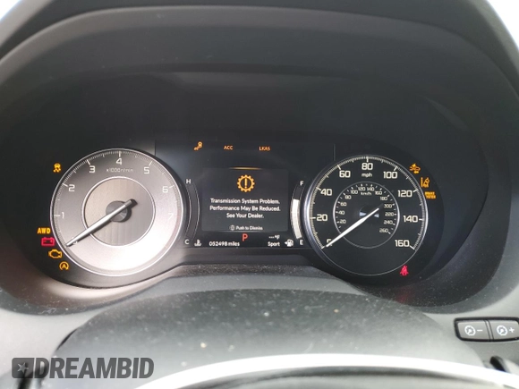 2020 Acura RDX Technology with VIN 5J8TC2H58LL003863, listed as a Copart auction lot 52949325 with 52,498 mi miles and Salvage title. Bid and sale history available at DreamBid. Image 9.