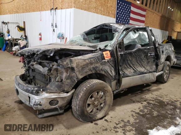 2011 Ford F-150 XL with VIN 1FTFW1EF9BFD15357, listed as a Copart auction lot 49327595 with 182,707 mi miles and Salvage title. Bid and sale history available at DreamBid. Image 1.