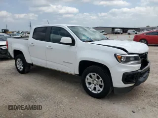 2021 Chevrolet Colorado 2WD LT with VIN 1GCGSCEN3M1135858, listed as a Copart auction lot 54905915 with 86,862 mi miles and Salvage Title. Bid and sale history available at DreamBid. Image 4.