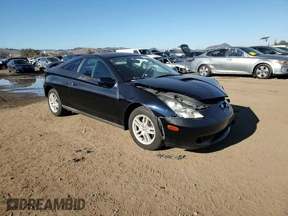 2001 Toyota Celica GT with VIN JTDDR32T910083350, listed as a Copart auction lot 83232244 with 217,648 mi miles and Salvage Title. Bid and sale history available at carsss.com. Image 10.