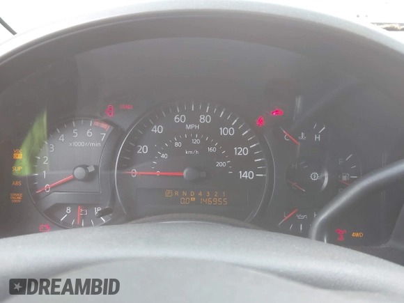 2004 Nissan Titan LE с VIN 1N6AA07BX4N529440, выставлен на аукционе IAAI как лот 42315667 с пробегом 146 955 миль миль и . История ставок и продаж доступна на DreamBid. Изображение 7.