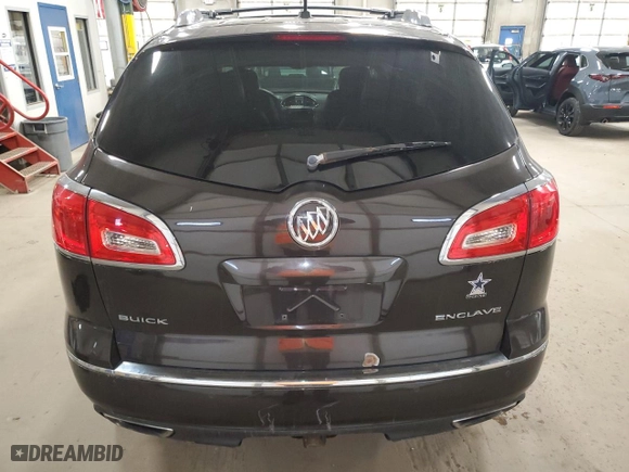 2014 Buick Enclave Leather with VIN 5GAKRBKD0EJ159744, listed as a Copart auction lot 54418685 with 165,068 mi miles and Salvage Title. Bid and sale history available at carsss.com. Image 6.