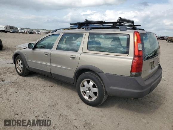 2002 Volvo V70 with VIN YV1SZ58D821075359, listed as a Copart auction lot 54994675 with 146,070 mi miles and Salvage title. Bid and sale history available at DreamBid. Image 2.