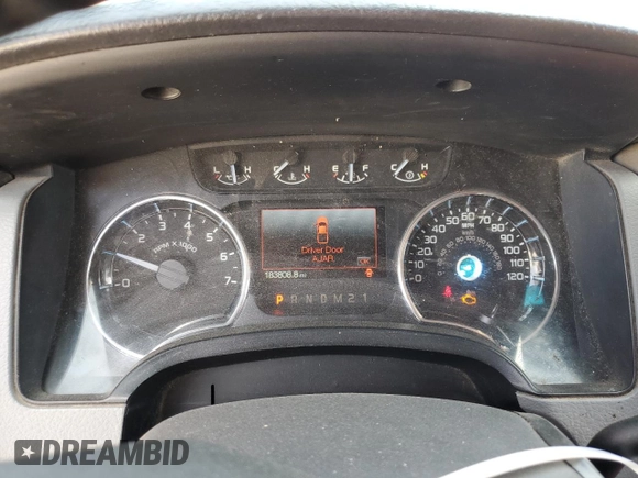 2012 Ford F-150 XL z VIN 1FTFW1CF3CKE05552, wystawiony jako Copart lot #50064355 z przebiegiem 183 808 mil mil oraz Szkody całkowita. Historia ofert i sprzedaży dostępna na DreamBid. Obrazek 9.