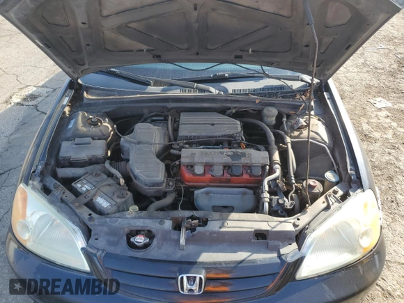 2001 Honda Civic DX with VIN 2HGES16271H566802, listed as a Copart auction lot 43362825 with 238,734 mi miles and Clean Title. Bid and sale history available at carsss.com. Image 11.