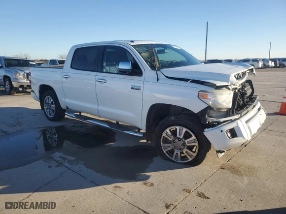 2016 Toyota Tundra 2WD Truck Platinum with VIN 5TFGW5F14GX197427, listed as a Copart auction lot 85886124 with NaN miles and Salvage Title. Bid and sale history available at carsss.com. Image 4.