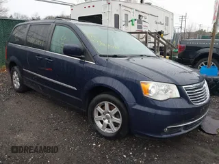 2012 Chrysler Town & Country Touring with VIN 2C4RC1BG4CR216670, listed as a IAAI auction lot 41950320 with 156,359 mi miles. Bid and sale history available at carsss.com. Image 1.