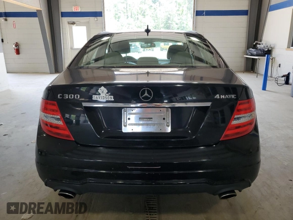 2013 Mercedes-Benz C 300 Sport with VIN WDDGF8AB0DR253371, listed as a Copart auction lot 62021785 with 190,938 mi miles and Salvage title. Bid and sale history available at DreamBid. Image 6.