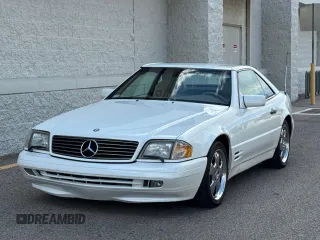 1998 Mercedes-Benz SL 500 z VIN WDBFA67F7WF158652, wystawiony jako Copart lot #65480405 z przebiegiem 91 401 mil mil oraz Czysty tytuł • Clean title. Historia ofert i sprzedaży dostępna na DreamBid. Obrazek 2.