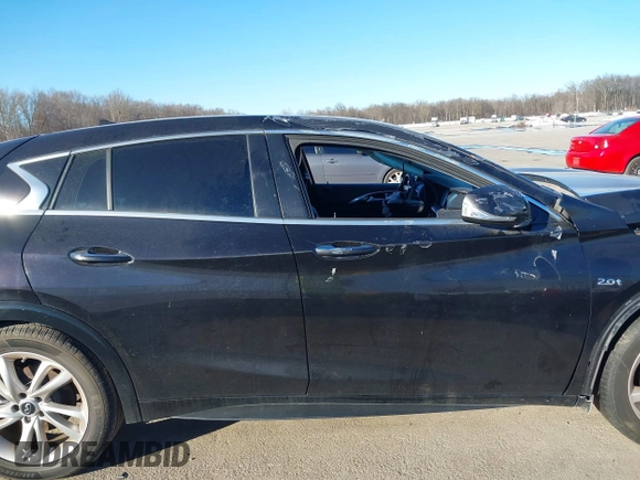 2017 Infiniti QX30 Sport with VIN SJKCH5CP3HA038000, listed as a IAAI auction lot 41454918 with 75,086 mi miles and . Bid and sale history available at DreamBid. Image 13.