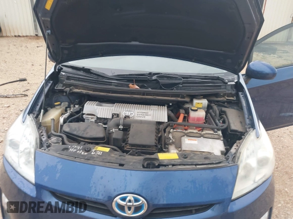 2010 Toyota Prius II with VIN JTDKN3DU3A0217150, listed as a IAAI auction lot 42107105 with 191,913 mi miles. Bid and sale history available at carsss.com. Image 10.