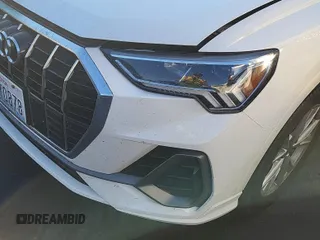 2023 Audi Q3 S line Premium with VIN WA1DECF37P1108975, listed as a IAAI auction lot 42796417 with 58,193 mi miles and . Bid and sale history available at DreamBid. Image 43.