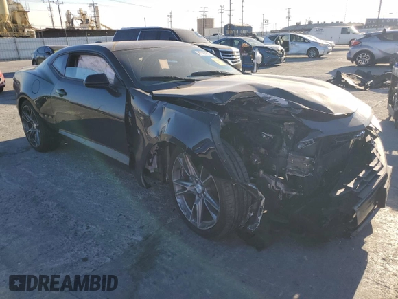 2022 Chevrolet Camaro 1LT with VIN 1G1FB1RSXN0135128, listed as a Copart auction lot 87503625 with 0 mi miles and Salvage Title. Bid and sale history available at carsss.com. Image 4.