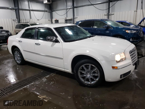 2010 Chrysler 300 Touring with VIN 2C3CK5CV0AH169531, listed as a Copart auction lot 61445444 with 169,463 mi miles and Salvage Title. Bid and sale history available at carsss.com. Image 4.