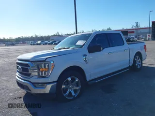 2023 Ford F-150 XL with VIN 1FTEW1CP1PKE62116, listed as a IAAI auction lot 41825434 with 27,908 mi miles. Bid and sale history available at carsss.com. Image 18.