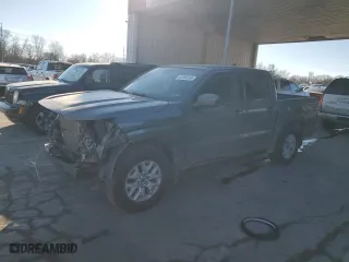 2022 Nissan Frontier S with VIN 1N6ED1EJ9NN675113, listed as a Copart auction lot 42306165 with 91,539 mi miles and Salvage Title. Bid and sale history available at carsss.com. Image 1.