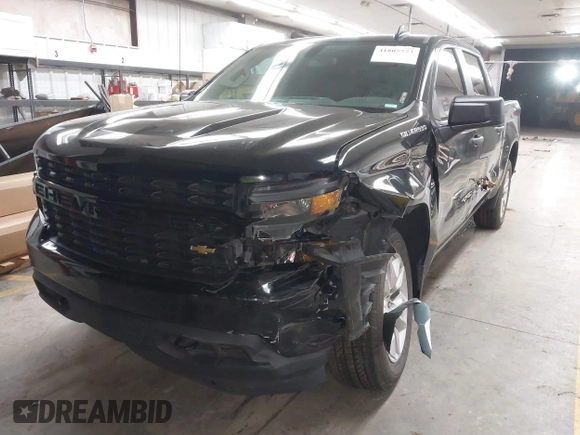 2021 Chevrolet Silverado 1500 Custom with VIN 3GCPWBEK2MG280007, listed as a IAAI auction lot 41805773 with 71,313 mi miles and . Bid and sale history available at DreamBid. Image 2.