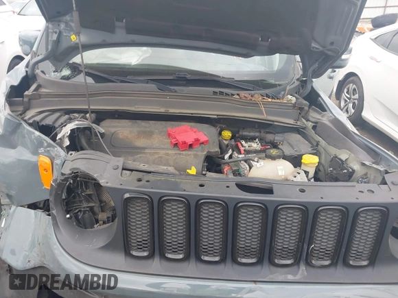 2018 Jeep Renegade Latitude with VIN ZACCJABB9JPH54315, listed as a IAAI auction lot 41946260 with 93,000 mi miles and . Bid and sale history available at DreamBid. Image 10.