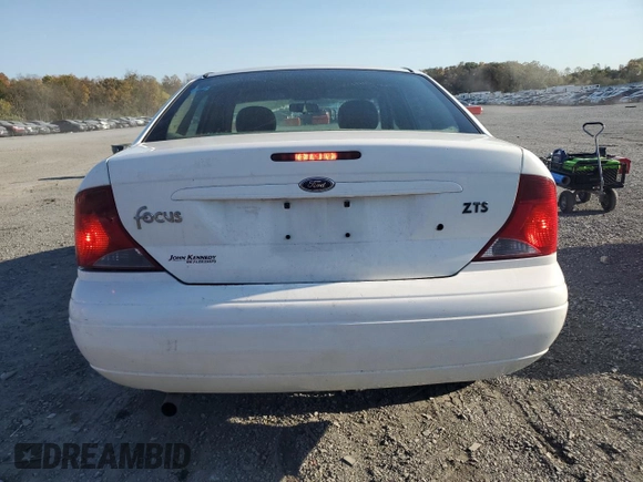 2004 Ford Focus ZTS with VIN 1FAFP38Z04W149625, listed as a Copart auction lot 75862814 with 178,436 mi miles and Salvage Title. Bid and sale history available at carsss.com. Image 6.