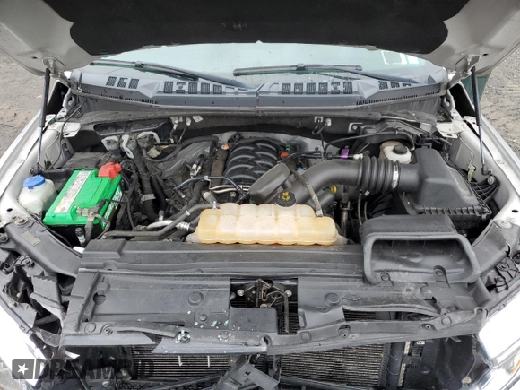 2018 Ford F-150 XL with VIN 1FTEW1E59JFC37258, listed as a Copart auction lot 52680255 with 93,966 mi miles and Salvage title. Bid and sale history available at DreamBid. Image 12.