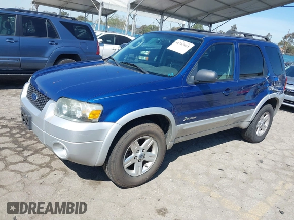 2007 Ford Escape Hybrid with VIN 1FMYU59H07KB79129, listed as a IAAI auction lot 41765085 with 97,723 mi miles and . Bid and sale history available at DreamBid. Image 18.