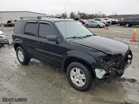 2007 Ford Escape Limited with VIN 1FMYU04117KA50409, listed as a Copart auction lot 87290864 with 239,877 mi miles and Salvage Title. Bid and sale history available at carsss.com. Image 4.