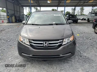 2017 Honda Odyssey EX-L with VIN 5FNRL5H62HB007324, listed as a Copart auction lot 54594405 with 160,638 mi miles and Clean Title. Bid and sale history available at DreamBid. Image 5.