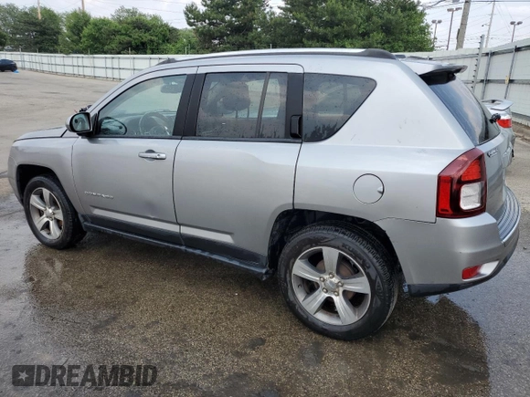 2016 Jeep Compass High Altitude z VIN 1C4NJCEA9GD716047, wystawiony jako Copart lot #59489505 z przebiegiem 103 827 mil mil oraz Czysty tytuł • Clean title. Historia ofert i sprzedaży dostępna na DreamBid. Obrazek 2.
